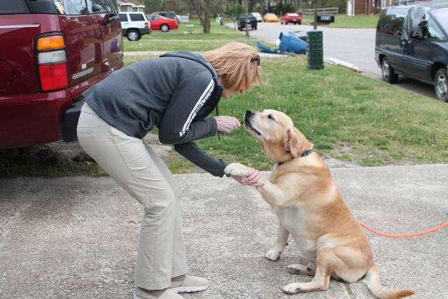 Dr. Carrico and Duke 